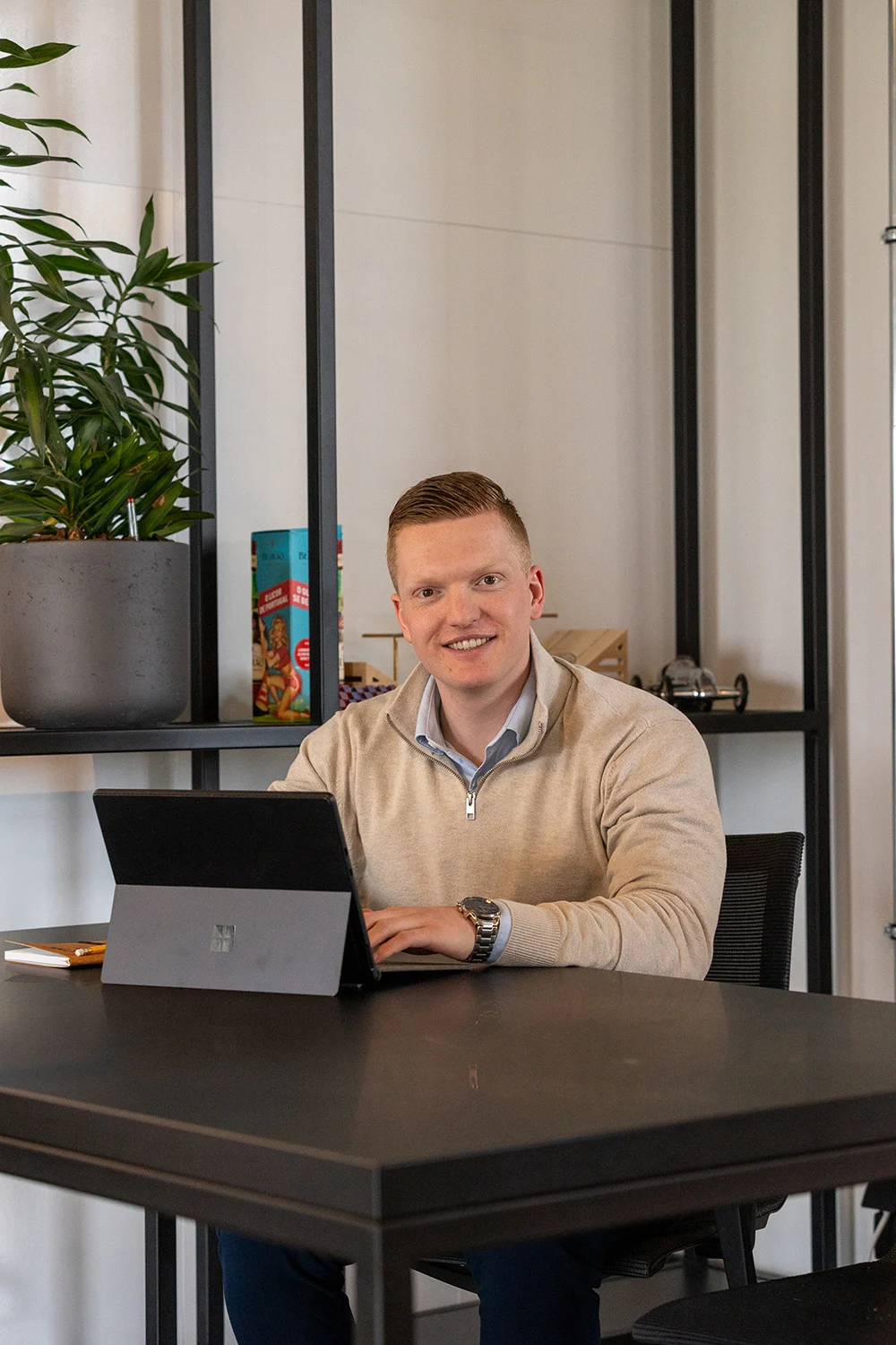 Gedeeld inzicht door monitoring en analyse van gegevens op een computerscherm